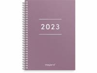 Ugekalender A6 blomme 10,5x14,8cm h&oslash;jformat 2023 2011 10