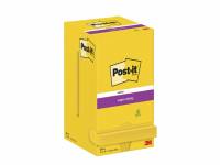 Post-it blok Super Sticky ultragul 76x76mm 12blk/pak