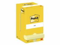 Post-it blok Canarygul 654 76x76mm 12blk/pak