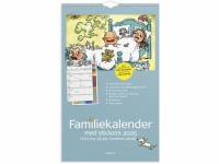 Familiekalender Otto Dickmeiss & Lilja Scherfig 4 kolonner 2025