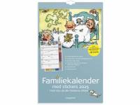 Familiekalender Otto Dickmeiss & Lilja Scherfig 5 kolonner 2025