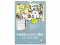 Familiekalender Otto Dickmeiss & Lilja Scherfig 6 kolonner A3 2025