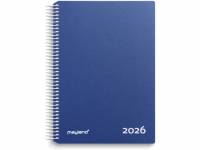 Timekalender blå PP-plast 2026