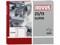 Hæfteklamme Novus re+new 23/13 Super 1000st/pk