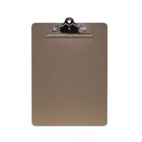 Clipboard A4 MDF m/kraftig klemme brun