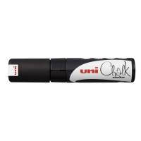 Chalkmarker Uni-ball PWE-8K sort stregbr. 8mm