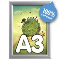 Snapramme TWIN Light A3 vandtæt alu