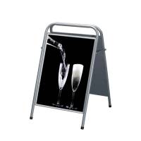 Gadeskilt TWIN Light B2 Expo Sign 50x70cm hvid m/magnetluk