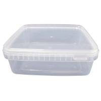 Condibøtte u/låg 1300ml 195x195x51mm klar 58stk/pak