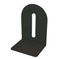 Bogstøtte metal sort 15cm