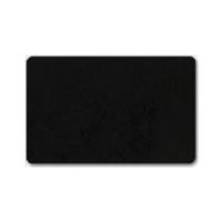 Plastikkort til kortprinter mat sort kerne 86x54x0,76mm