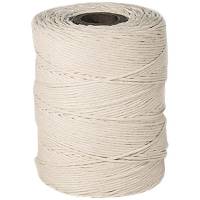 Bindegarn 2/6 bomuld hvid 250g 1,2mmx225m