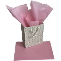 Silkepapir pink 17g 50x75cm 480ark/pak