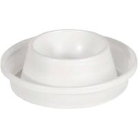 Æggebæger plastik hvid 100stk/pak