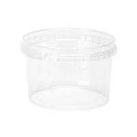 Plastbøtte + låg handy-lock PP 280ml 95-280 475sæt/kar