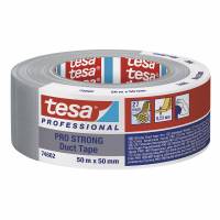 Tape tesa lærred sølv 50mmx50m 74662 Duct tape PRO-STRONG