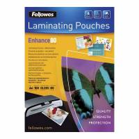 Lamineringslommer 80 mic. A4 selvkl. 100stk/pak