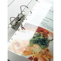 Lamineringslommer 80mic Filex 228x303mm 4 huller 100stk/pak