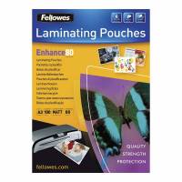 Lamineringslomme A3 80mic mat 100stk/pak