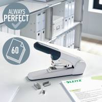 Blokhæftemaskine Leitz Heavy Duty 5552 Flat Clinch kassette K6-K12