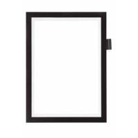 Skilt DURAFRAME® Note A4 m/sort ramme