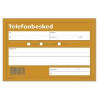 Telefonbesked 100bl 148x100mm tværform. 92 2206 10