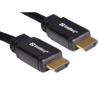 Kabel HDMI 2.0 Sandberg 2m sort 19M-19M 508-98