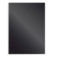 Bagside til indbinding Fellowes sort/hvid 250g A4 100stk/pak