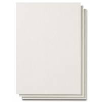 Bagside Fellowes læderpræg hvid A4 250g 100stk/pak