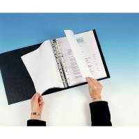 Plastlomme Esselte A4 0,43mm økonomi  præg 25stk/pak