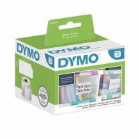 Universaletiketter DYMO hvid 32x57mm 1000stk/rul 11354