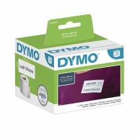 Navneskilt/etiketter DYMO hvid 41x89mm 300stk/rul 11356