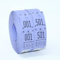 Garderobenumre lilla 2-delt 48 2x500stk