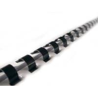 Spiralrygge Fellowes 19mm sort A4 100stk/pak 121-150 ark