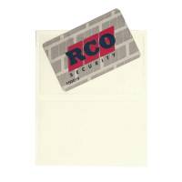 Visitkortlommer 105x60mm selvk. åben i lang side 100stk