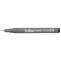 Drawingpen Artline EK234 0,4mm sort