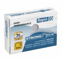 Hæfteklammer galvaniseret 21/4 Rapid strong 1000stk/pak