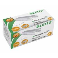 Hæfteklammer Leitz stål e1 Electric 2500stk/pak