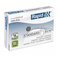 Hæfteklammer Rapid 21/4 galvaniserede 2000stk/pak