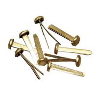 Paperbinders 25mm guldfarvet 100stk/pak