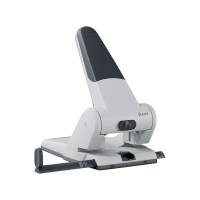 Hulapparat Leitz Heavy Duty sort 2-huls m/skinne t/65ark 5180