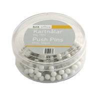 Kortnåle 4mmx20mm hvid 100stk/pak