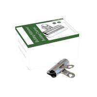 Papirklemme stål bnt 65mm bulldog 12stk/pak