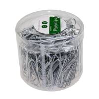 Clips bnt blanke 45mm u/riller 100stk/pak