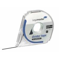 Inddelingstape Legamaster sort 2,5mmx16m 7-4332