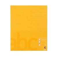 Skolehæfte Bantex 17x21cm ulin 32bl 70g gul