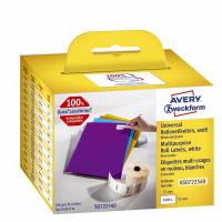 Universaletiket Avery perm. 57x32mm 1000stk/rul