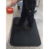 Måtte Yoga Fashion Nitril 58x83cm 16mm sort