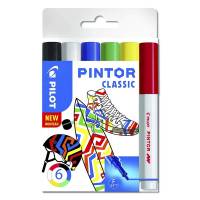 Marker Pilot Pintor assorteret fine Classic Mix 6stk/pak