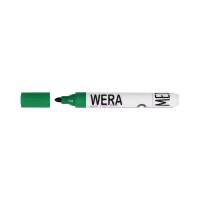 Marker WERA gr&oslash;n permanent rund spids 2mm